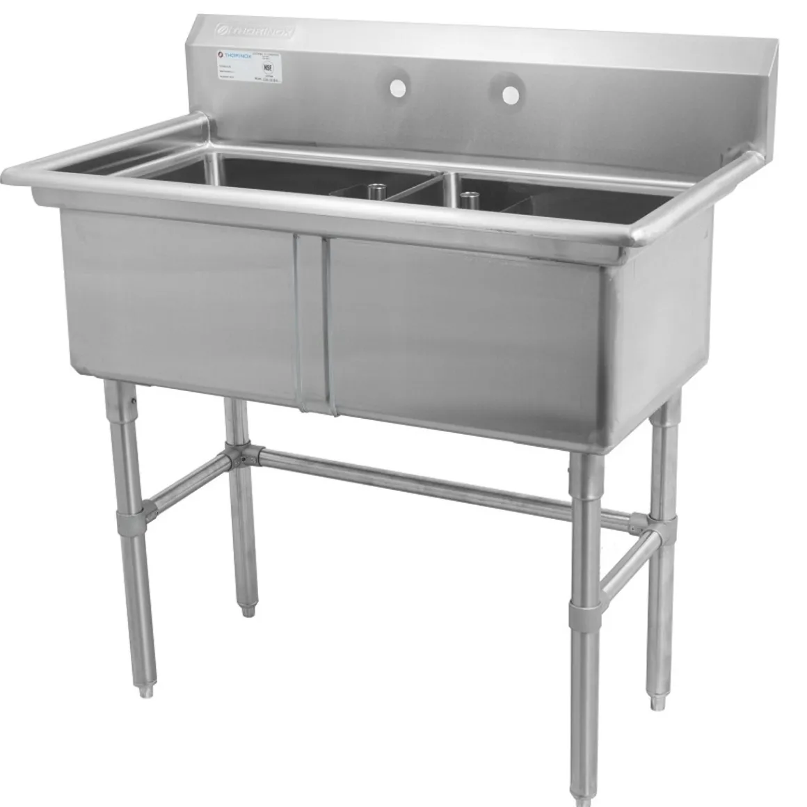 vier__bassins_de__x__x__e_0-11.webp Best Évier 2 bassins de 18" x 18" x 11" en acier inoxydable Éviers Commerciaux